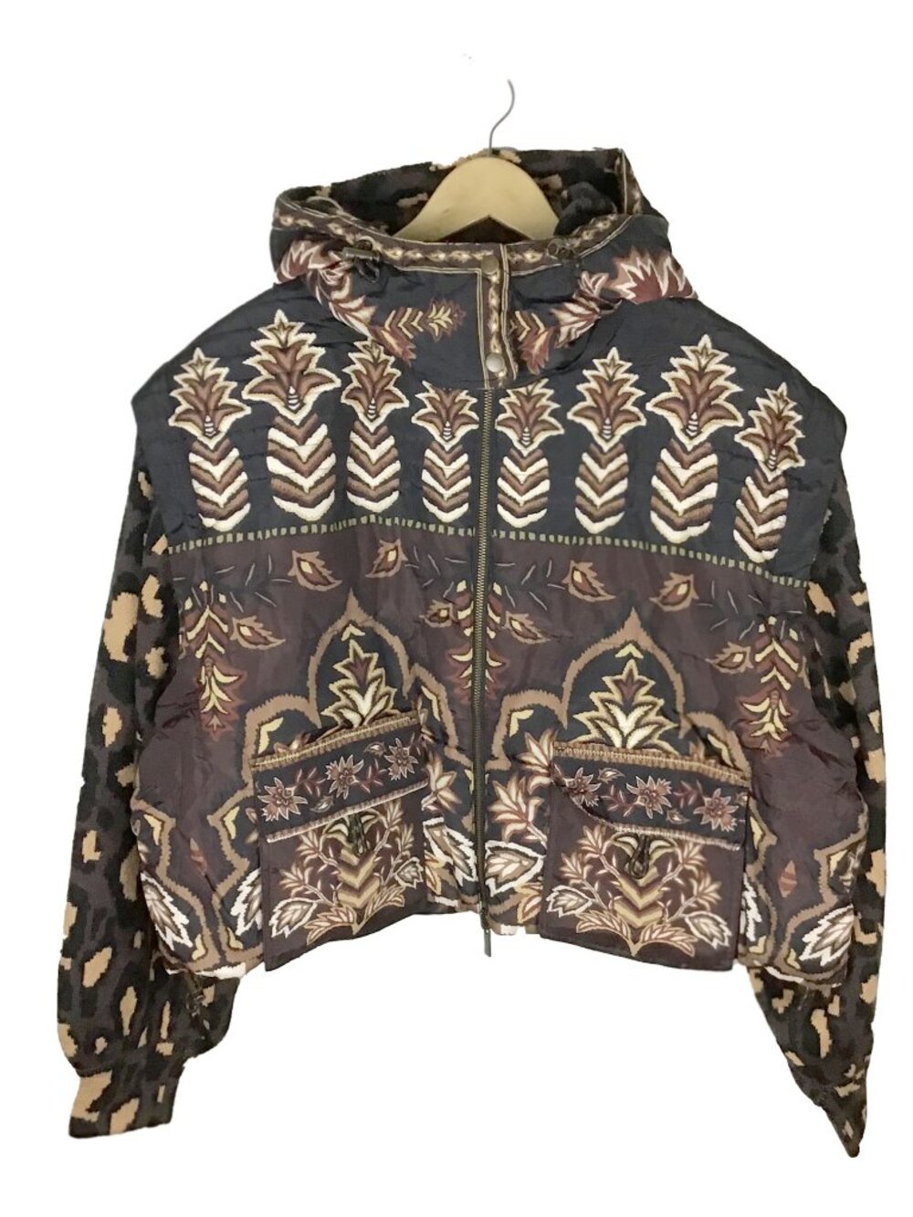 FARM Rio Ainika Hooded Puffer Jacket - Picture 5 of 14